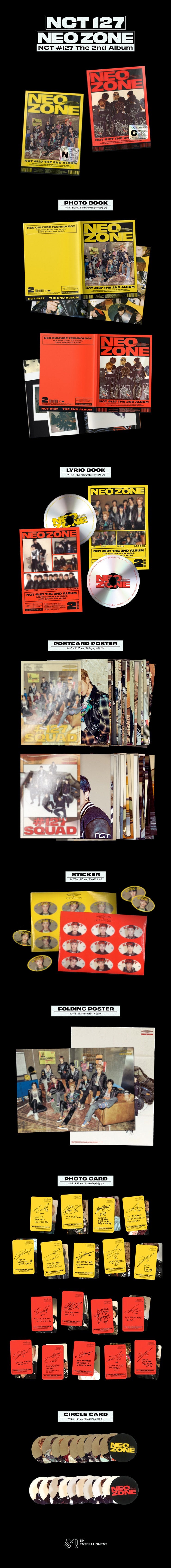 NCT 127 - NCT #127 NEO ZONE (2nd Studio Album)