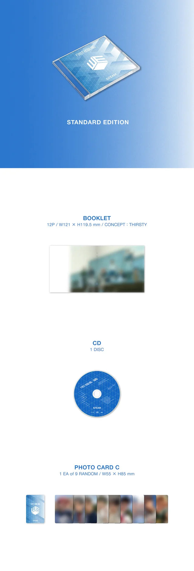 &TEAM - First Howling: WE (2nd Mini Album)