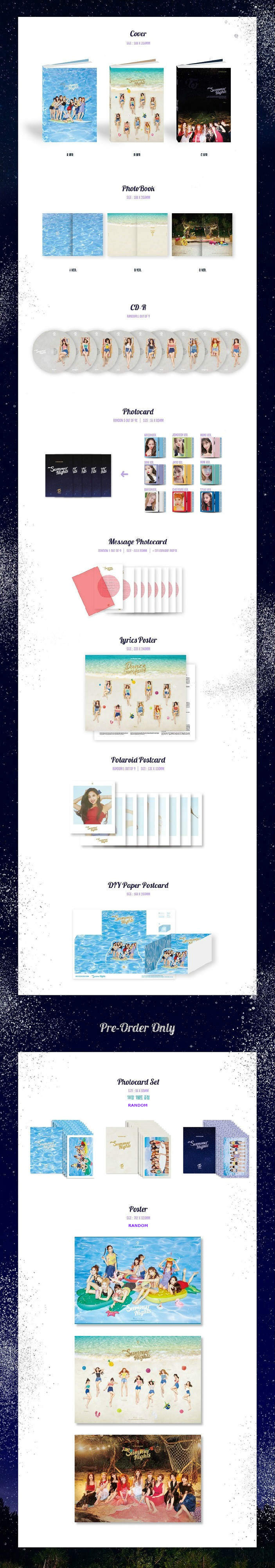 TWICE - SUMMER NIGHTS (2nd Special Album)
