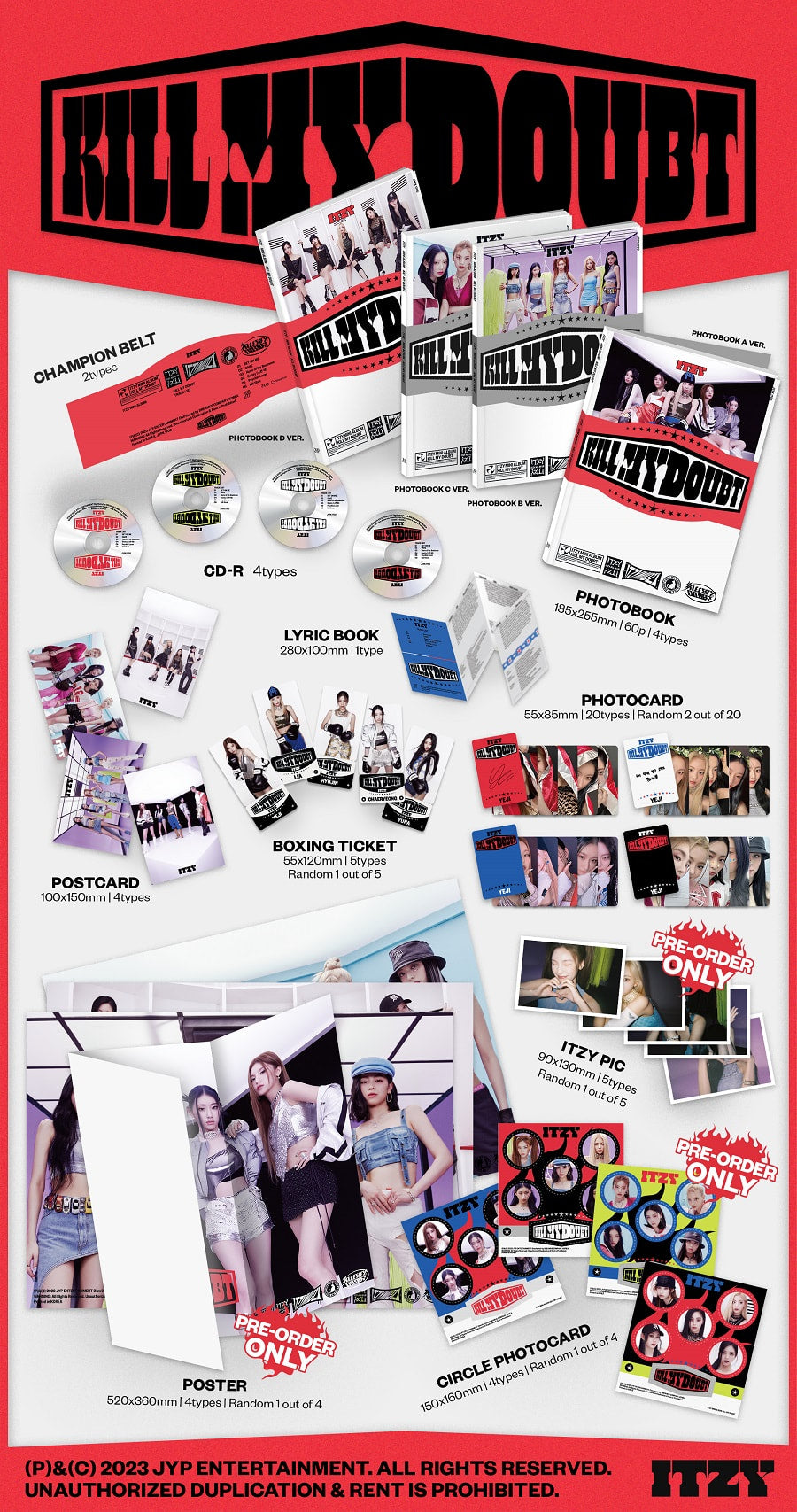 ITZY - KILL MY DOUBT (7th Mini Album)