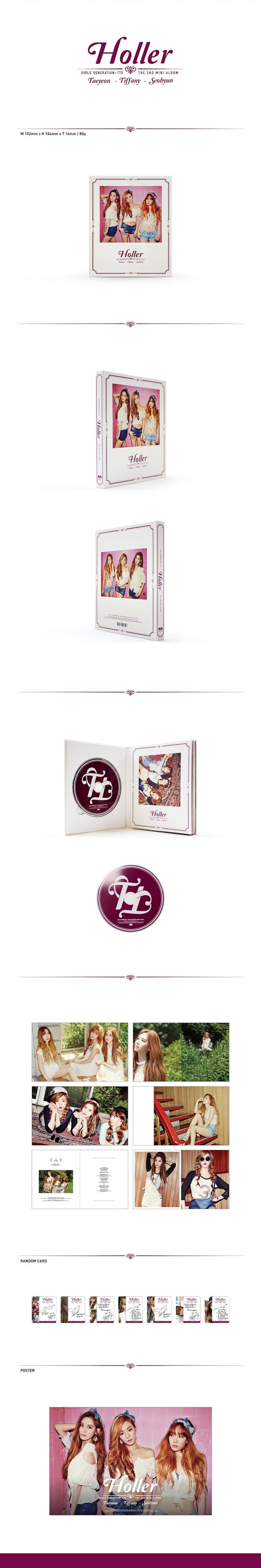 GIRLS' GENERATION-TTS - Holler (2nd Mini Album)