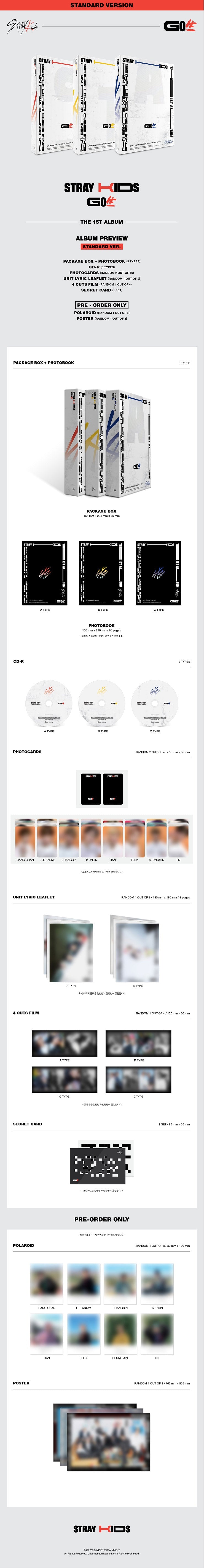 Stray Kids - GO生 (GO LIVE) (1st Studio Album)