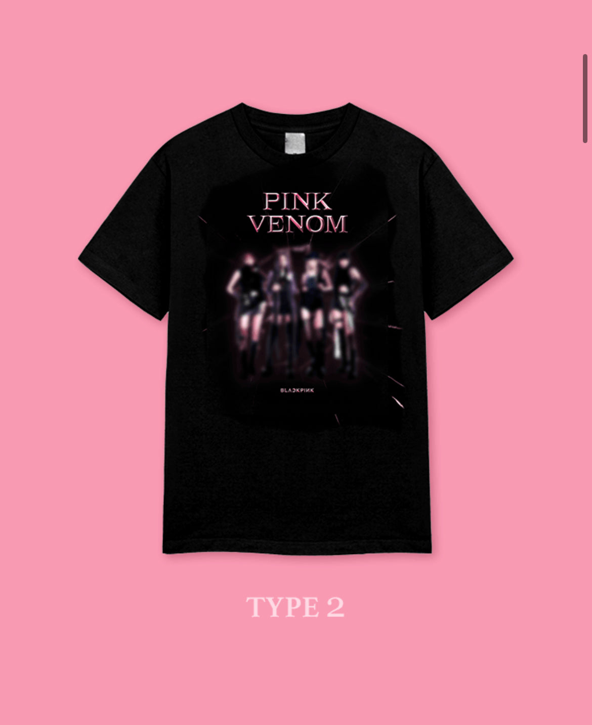 BLACKPINK - PINK VENOM T-SHIRT