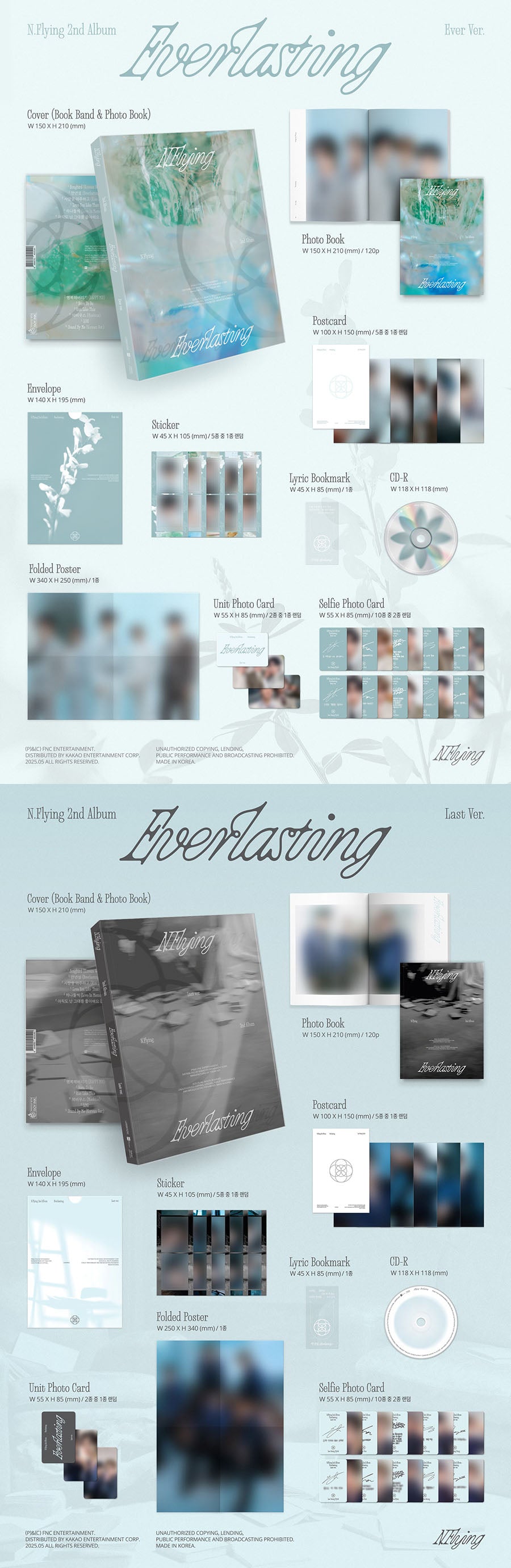 N.FLYING - Everlasting (2nd Studio Album)