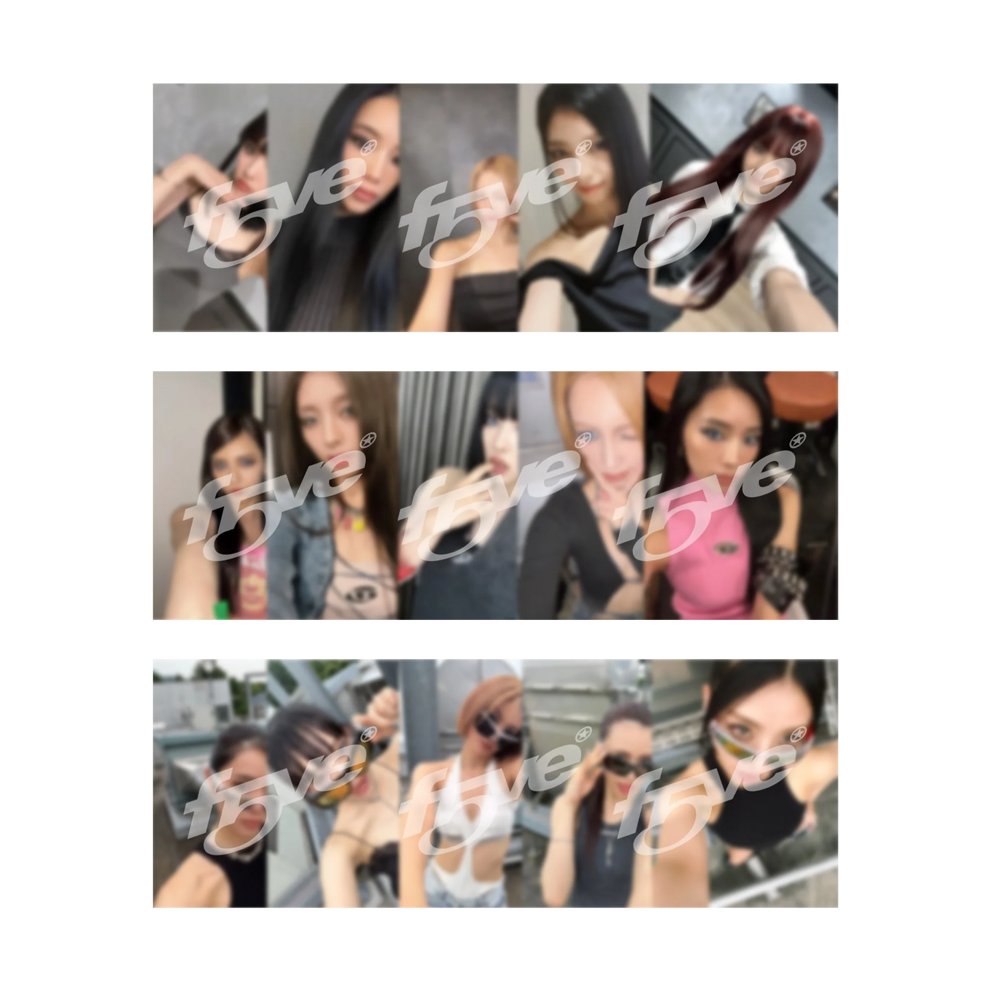 F5VE - Underground Selfie Photocard Pack