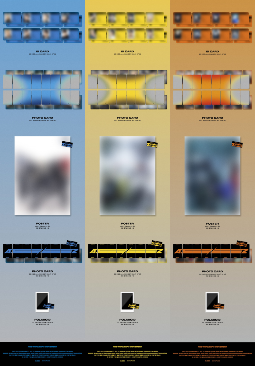 ATEEZ - The World Ep. 1: Movement (8th Mini Album)