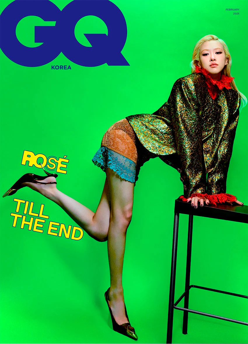 GQ KOREA MAGAZINE FEBRUARY 2025 (Cover: BLACKPINK ROSÉ)