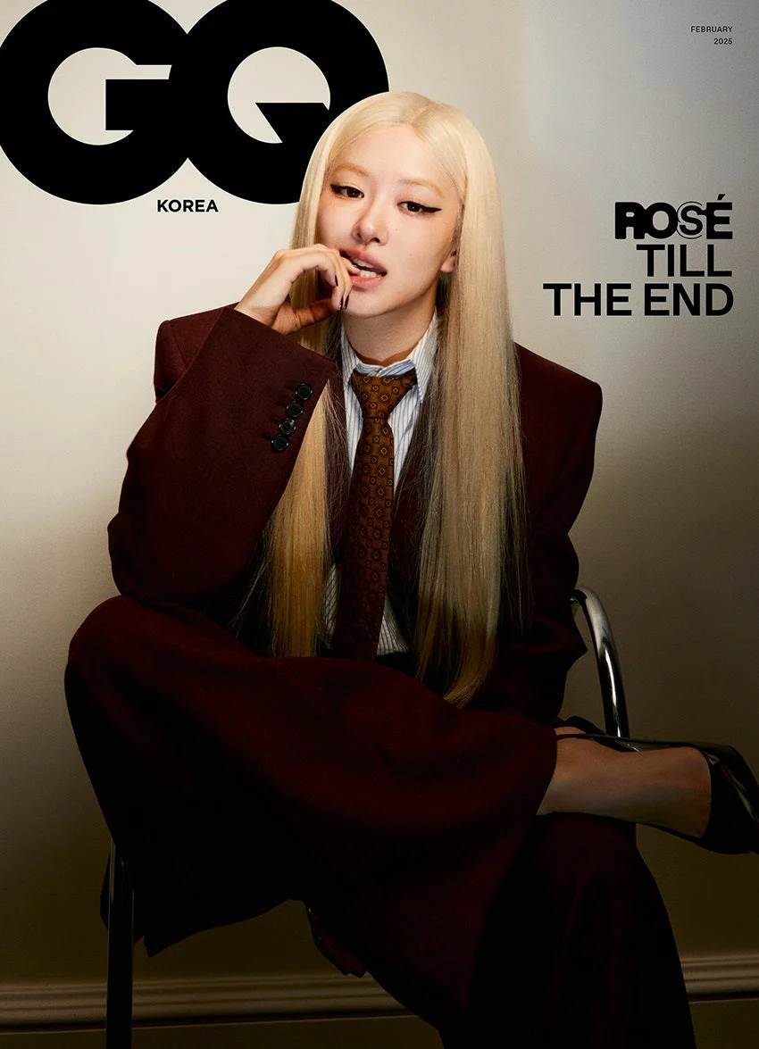 GQ KOREA MAGAZINE FEBRUARY 2025 (Cover: BLACKPINK ROSÉ)