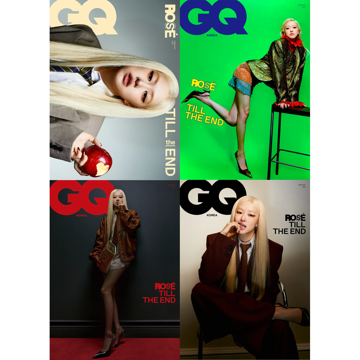 GQ KOREA MAGAZINE FEBRUARY 2025 (Cover: BLACKPINK ROSÉ)
