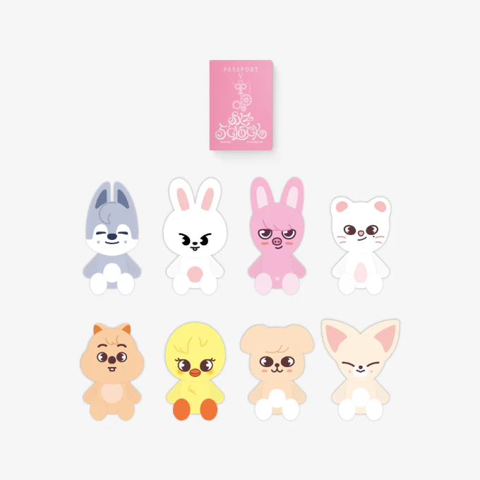 STRAY KIDS - SKZ 5'CLOCK 5TH FAN MEETING SKZOO PLUSH TEDDY BEAR VER.