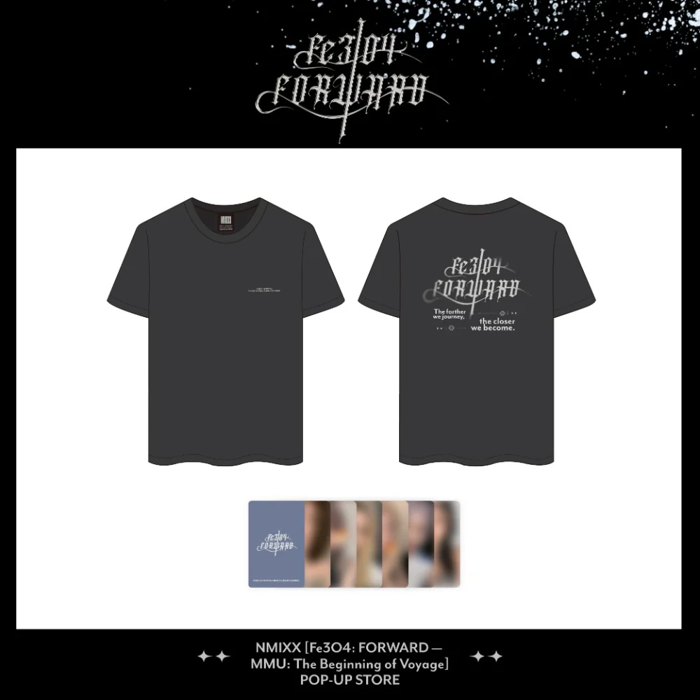 *PRE-ORDER* NMIXX - FE3O4: FORWARD POP-UP STORE Graphic T-Shirt