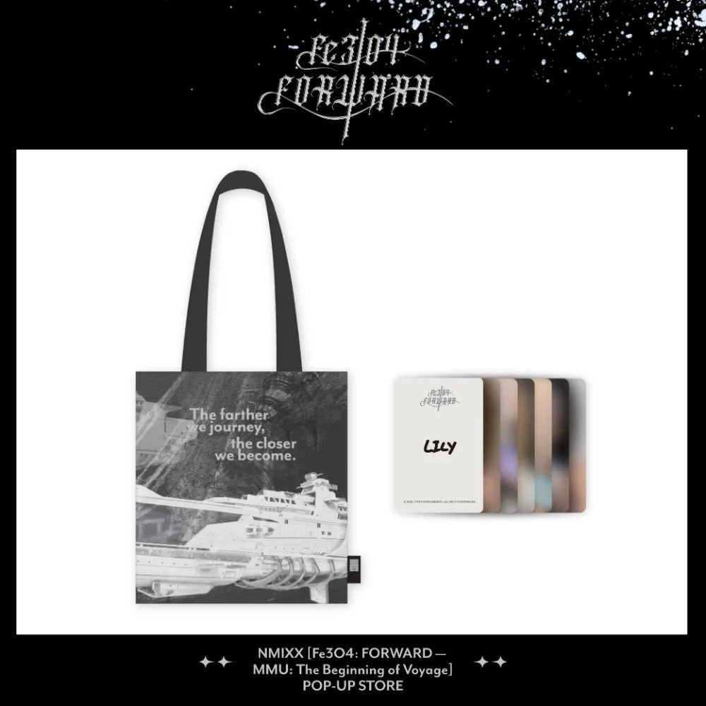 *PRE-ORDER* NMIXX - FE3O4: FORWARD POP-UP STORE Graphic Shopper Bag
