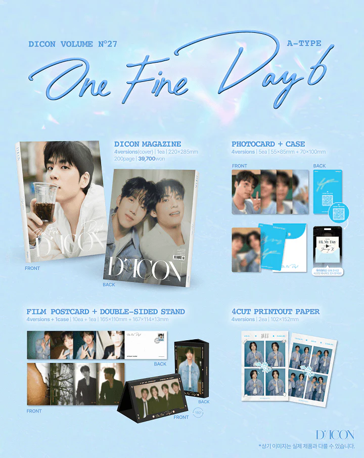 *PRE-ORDER* DAY6 - DICON VOLUME N°27 + POB