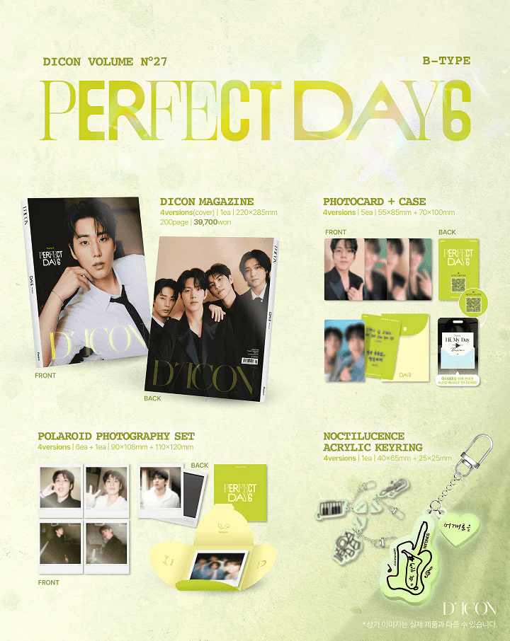 *PRE-ORDER* DAY6 - DICON VOLUME N°27 + POB