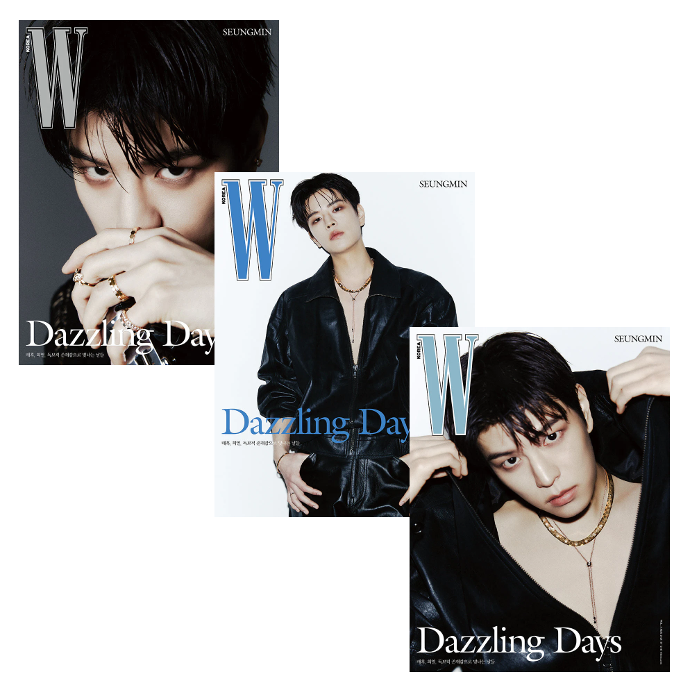 W KOREA 2025 VOL. 5 ISSUE (Cover: Stray Kids Seungmin)