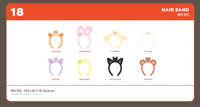 *PRE-ORDER* ATEEZ - ANITEEZ in Treasure Hair Band