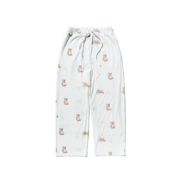 *PRE-ORDER* BTS JIN - GELATO PIQUE MEETS JIN BEAR PATTERN PANTS