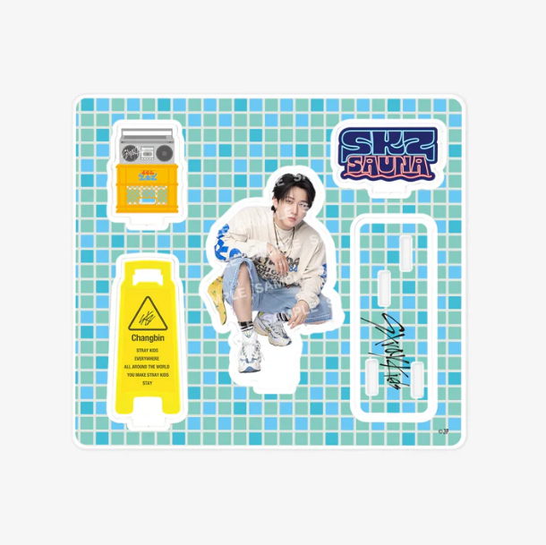 *PRE-ORDER* STRAY KIDS - SKZ SAUNA 2025 Pop-Up Acrylic Stand