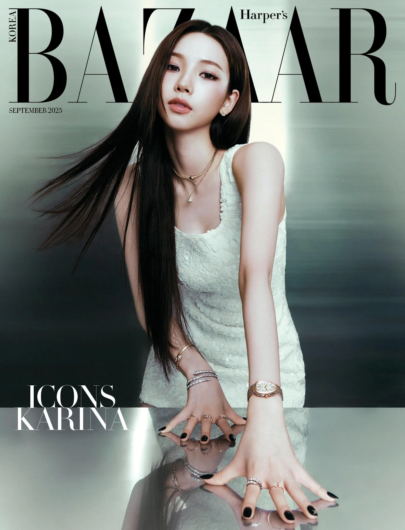 *PRE-ORDER* HARPER'S BAZAAR KOREA: Bazaar Icons (Special Edition) (Cover: aespa Karina)