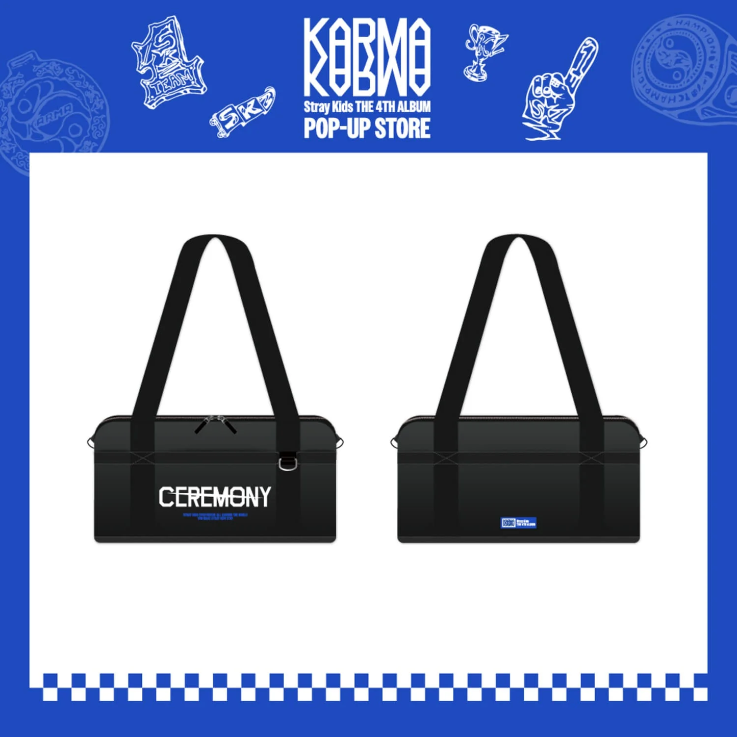 *PRE-ORDER* STRAY KIDS - KARMA Pop-Up Duffel Bag
