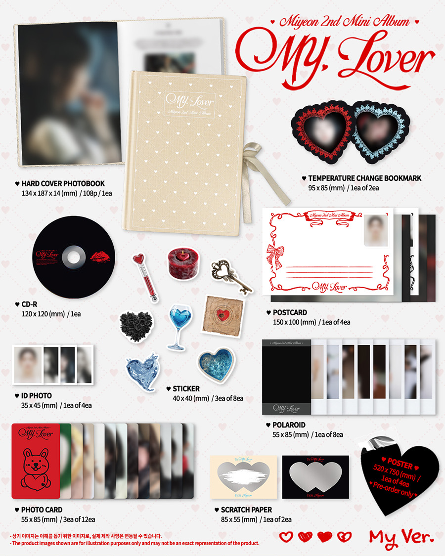 *PRE-ORDER* I-DLE MIYEON - MY, Lover (2nd Mini Album)