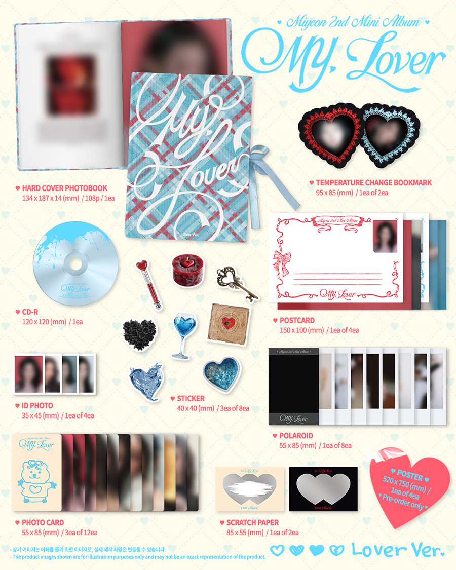 *PRE-ORDER* I-DLE MIYEON - MY, Lover (2nd Mini Album)