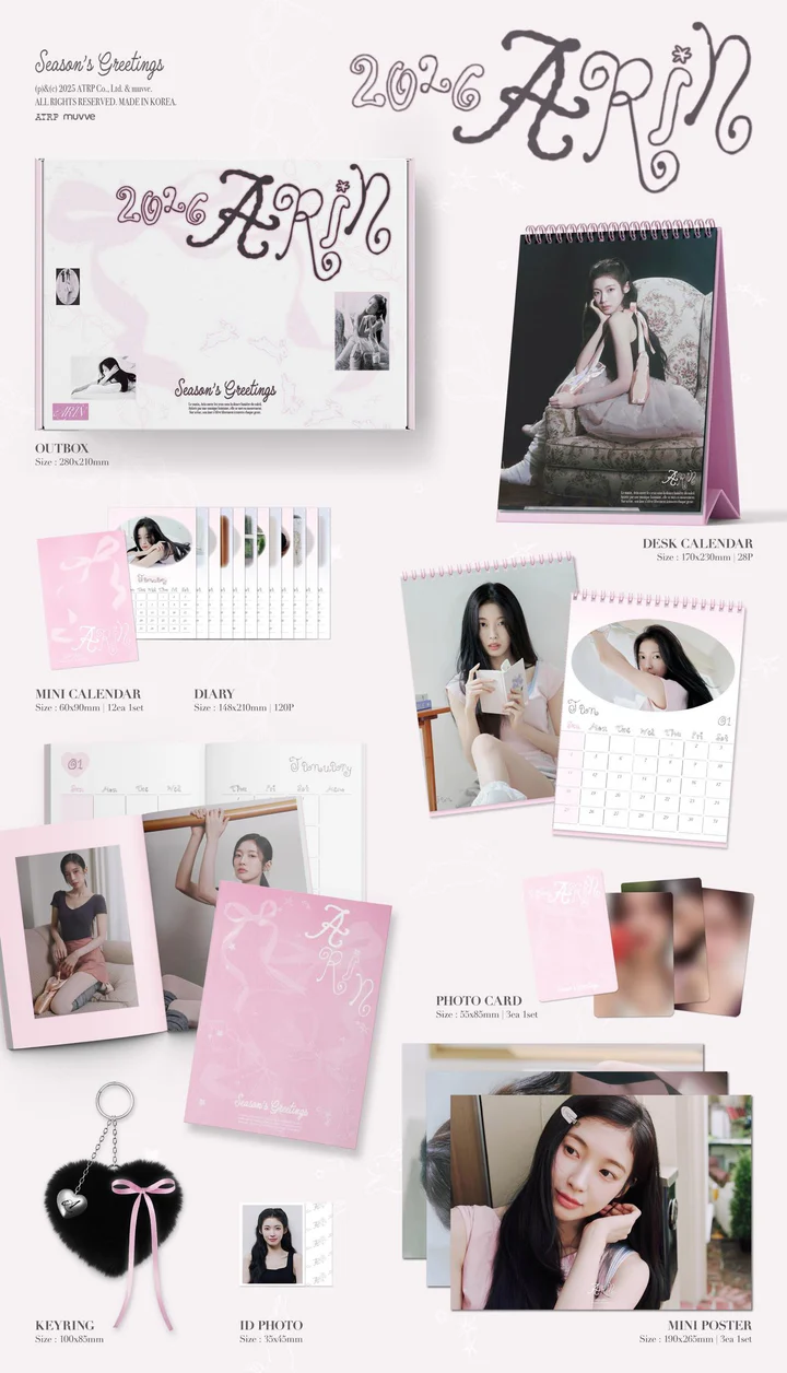 *PRE-ORDER* OH MY GIRL ARIN - 2026 Season's Greetings