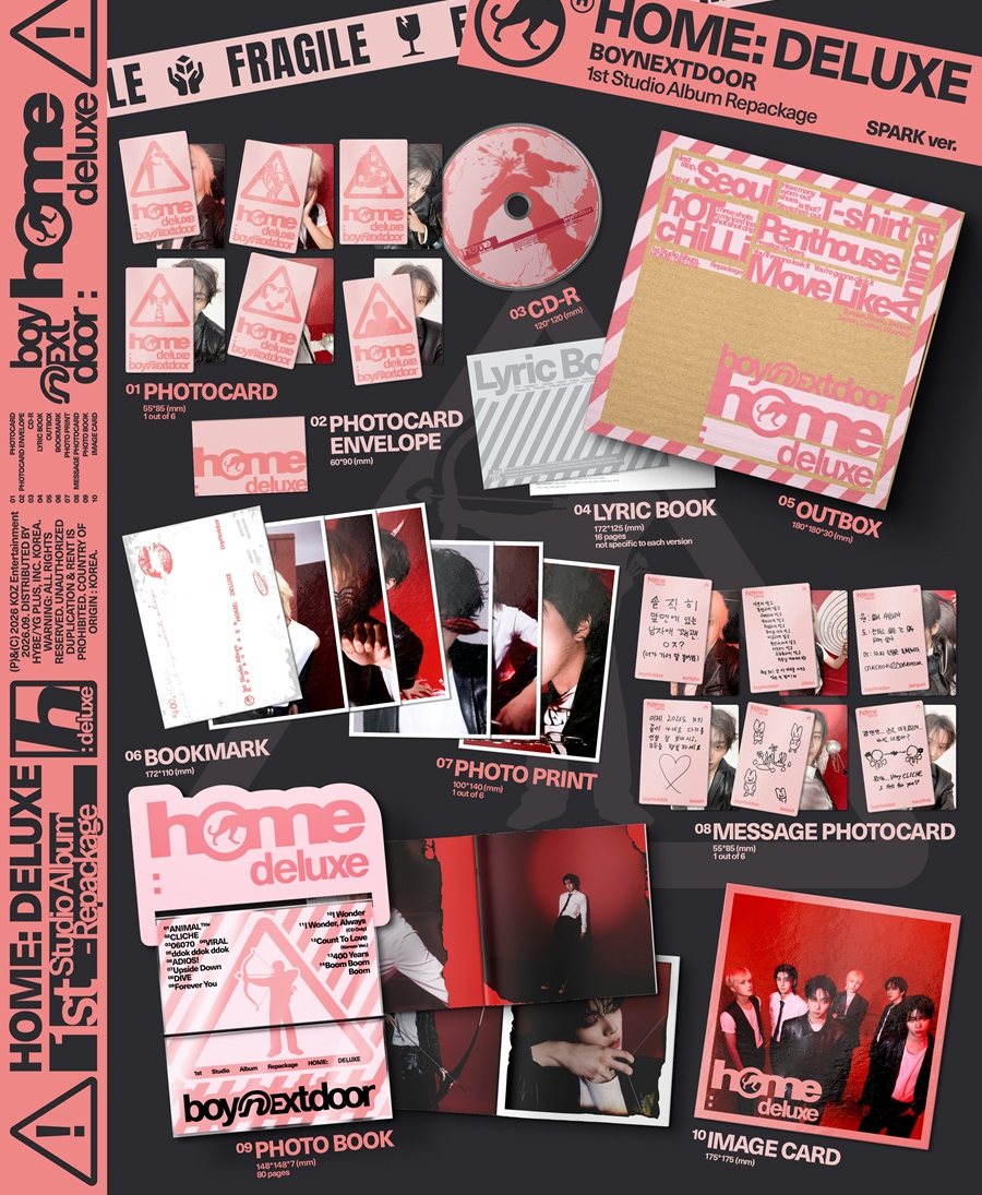 BOYNEXTDOOR - HOME: DELUXE (1st Repackage Album)