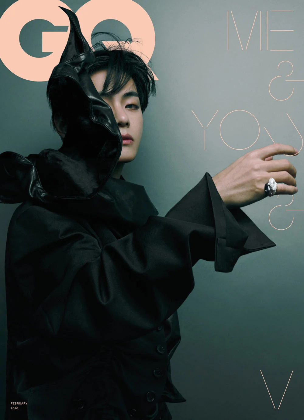 GQ KOREA FEBRUARY 2026 ISSUE (Cover: BTS V)