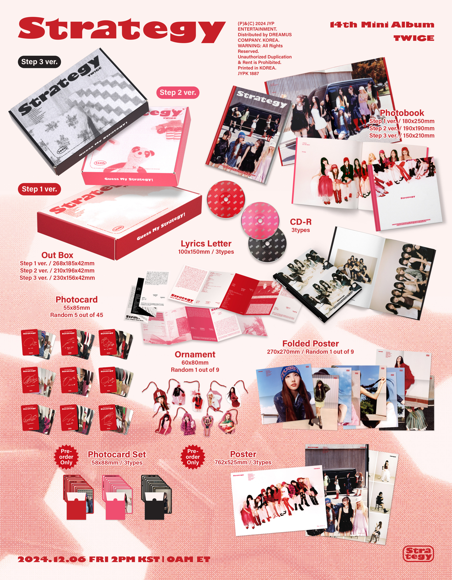 TWICE - STRATEGY (14th Mini Album)