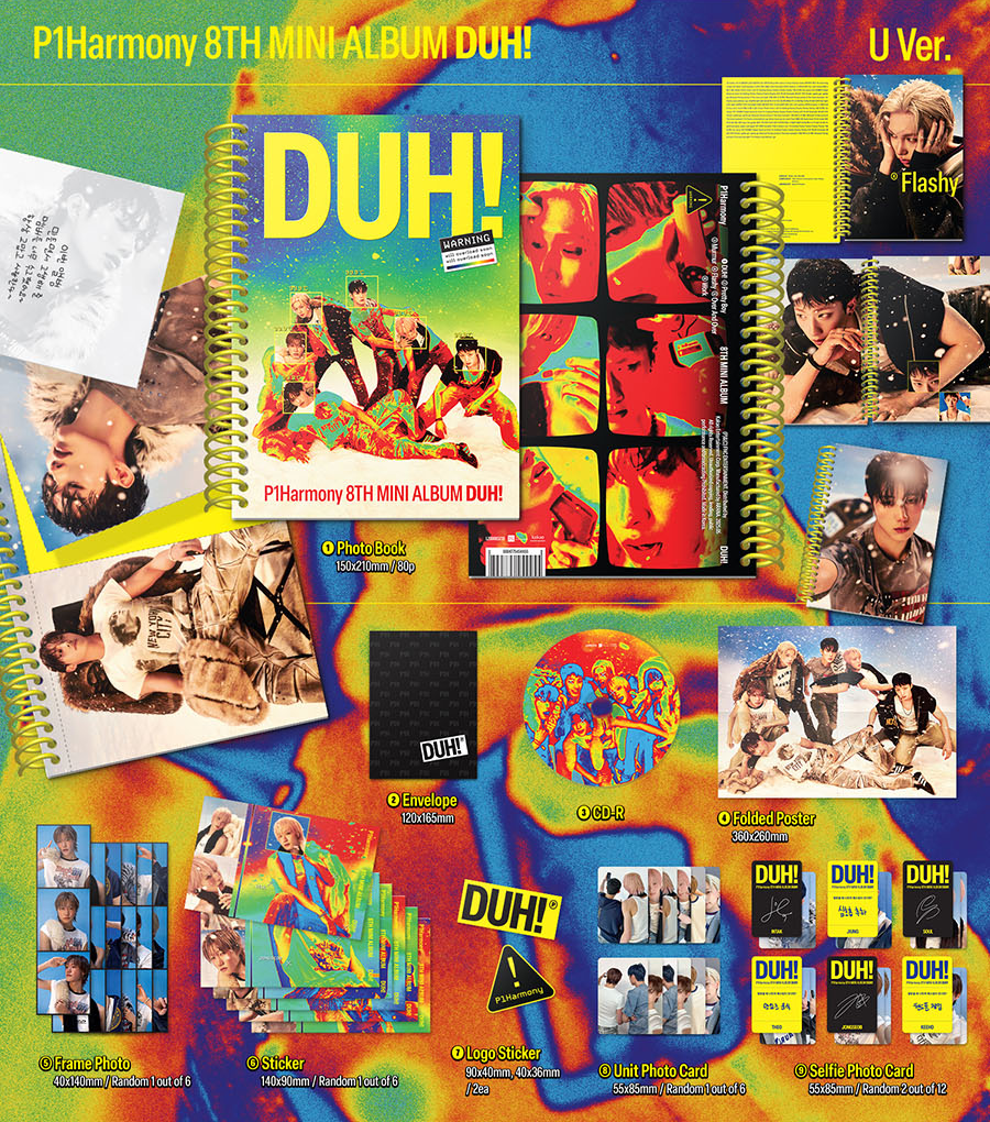 P1HARMONY - DUH! (8th Mini Album)