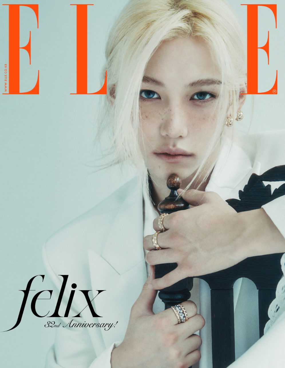 STRAY KIDS (SKZ) FELIX - Elle Magazine Korea November 2024