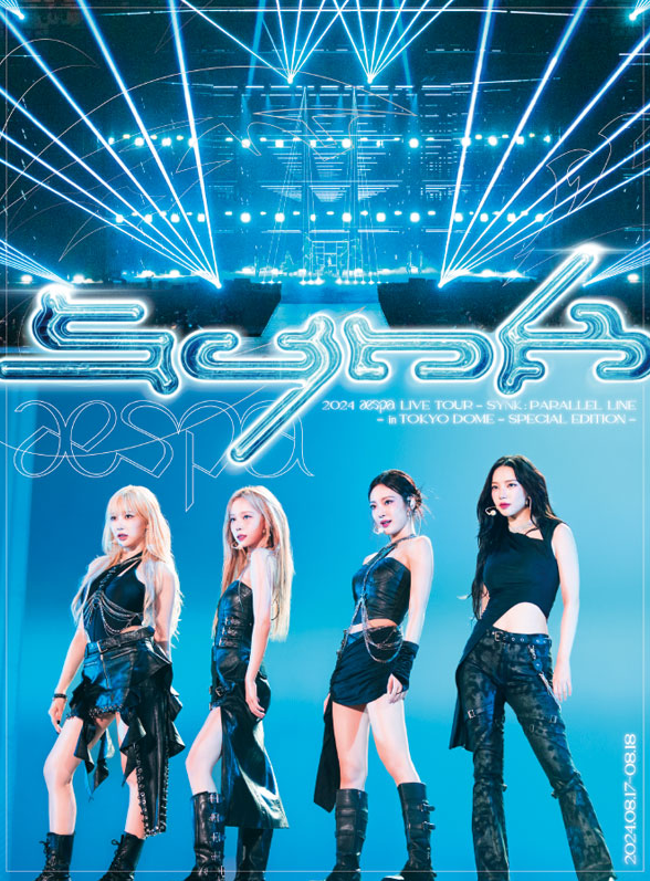 AESPA- 2024 aespa LIVE TOUR – SYNK : PARALLEL LINE – in TOKYO DOME -SPECIAL EDITION- Blu-ray