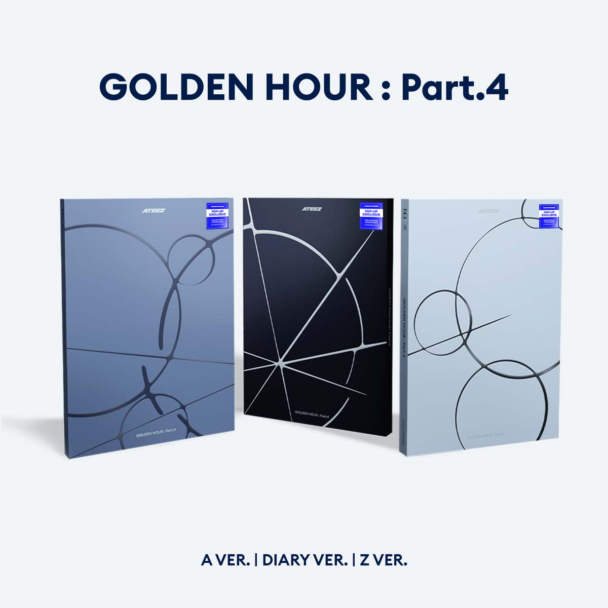 BBANGYA | ATEEZ - Golden Hour Pt. 4 (13th Mini Album) [Hello82