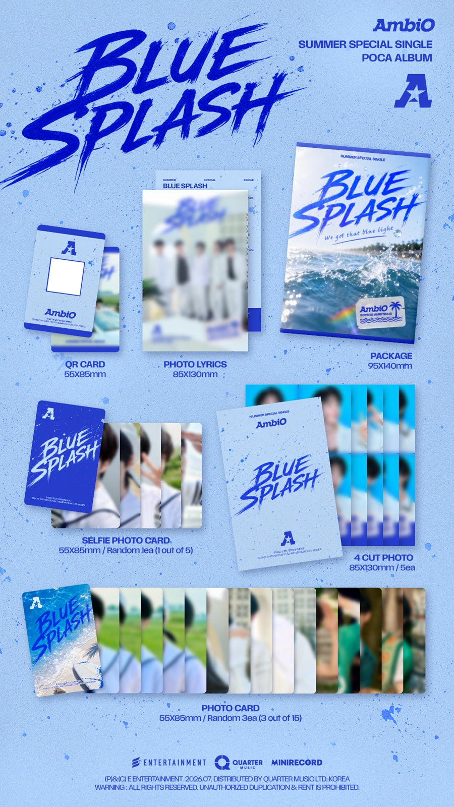 *PRE-ORDER* AmbiO - Blue Splash