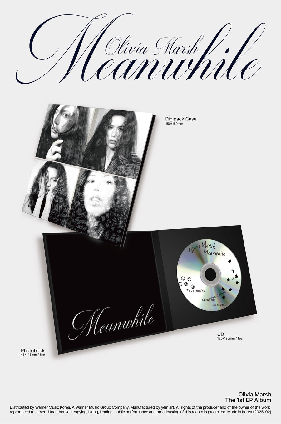 OLIVIA MARSH - Meanwhile (1st Mini Album)