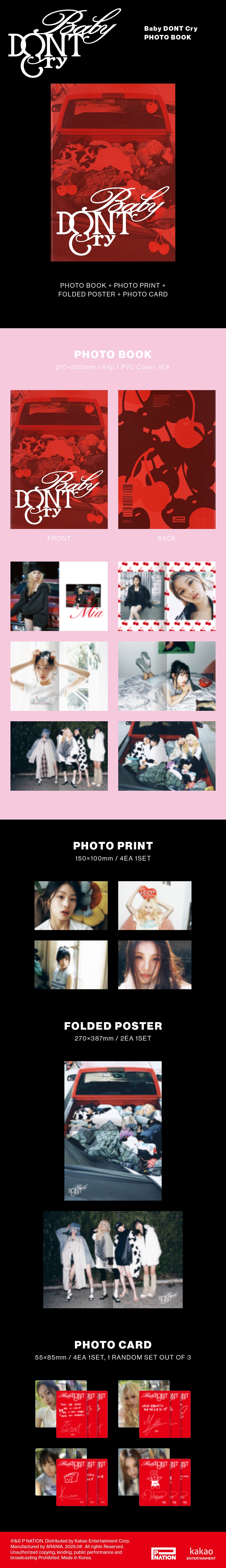 BABY DONT CRY - F Girl Photobook