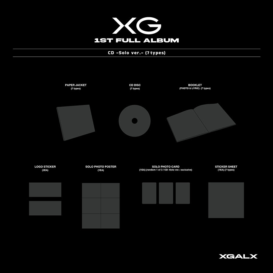 *PRE-ORDER* XG - 1st Studio Album + POB