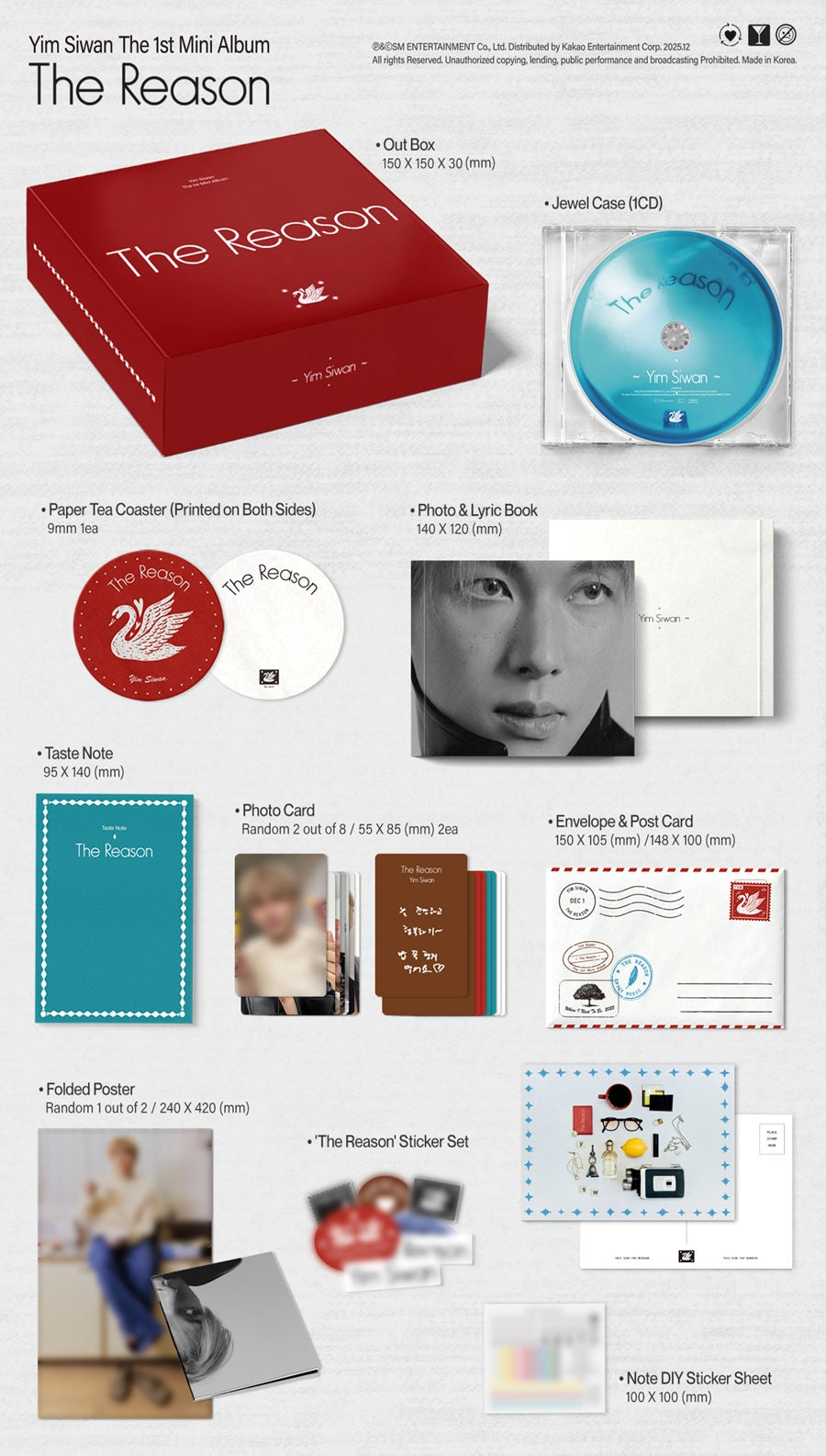 임시완 YIM SIWAN - The Reason (1st Mini Album)