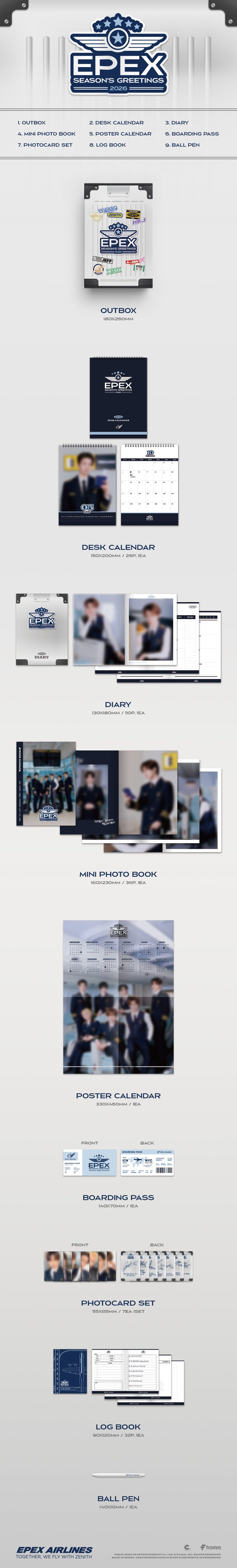 *PRE-ORDER* EPEX - 2026 Season's Greetings