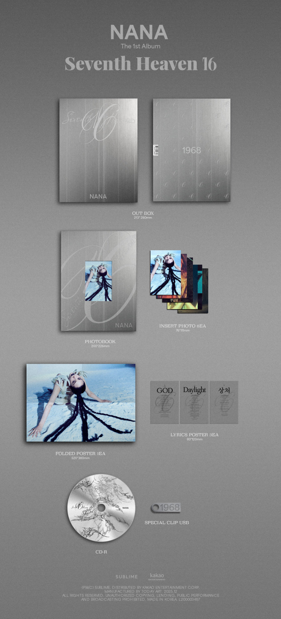 NANA - Seventh Heaven 16 (1st Studio Album)