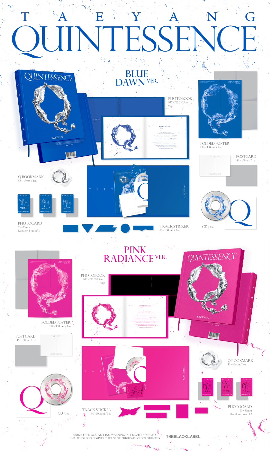 *PRE-ORDER* TAEYANG - QUINTESSENCE (4th Studio Album)