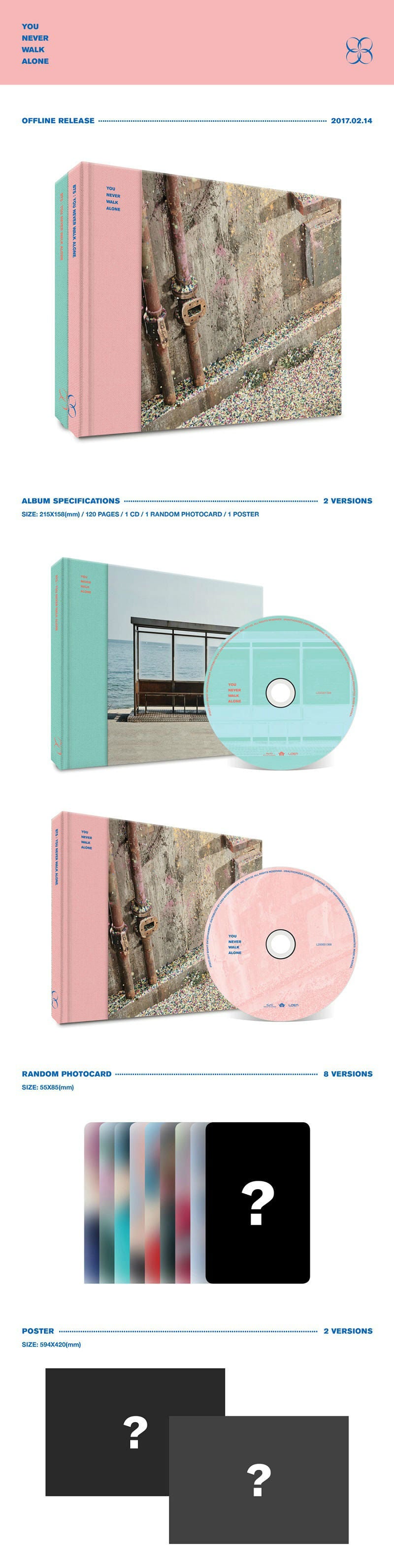 BTS - You Never Walk Alone (Repackage Album)