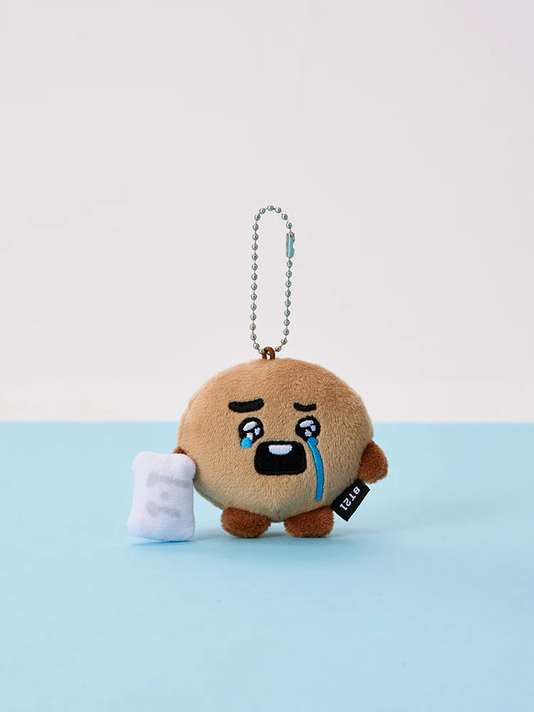 BTS - BT21 Teardrop Plush Keyring