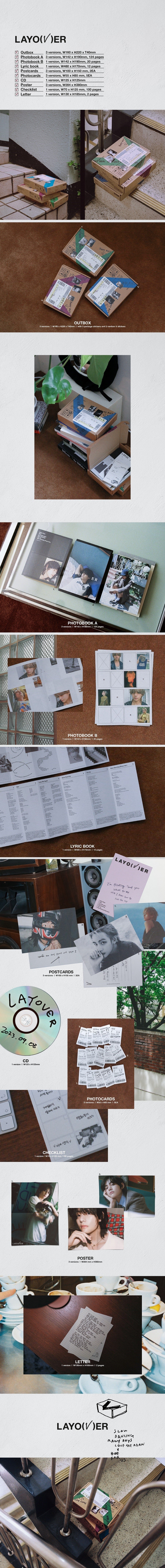 BTS V - Layover (1st Studio Album)