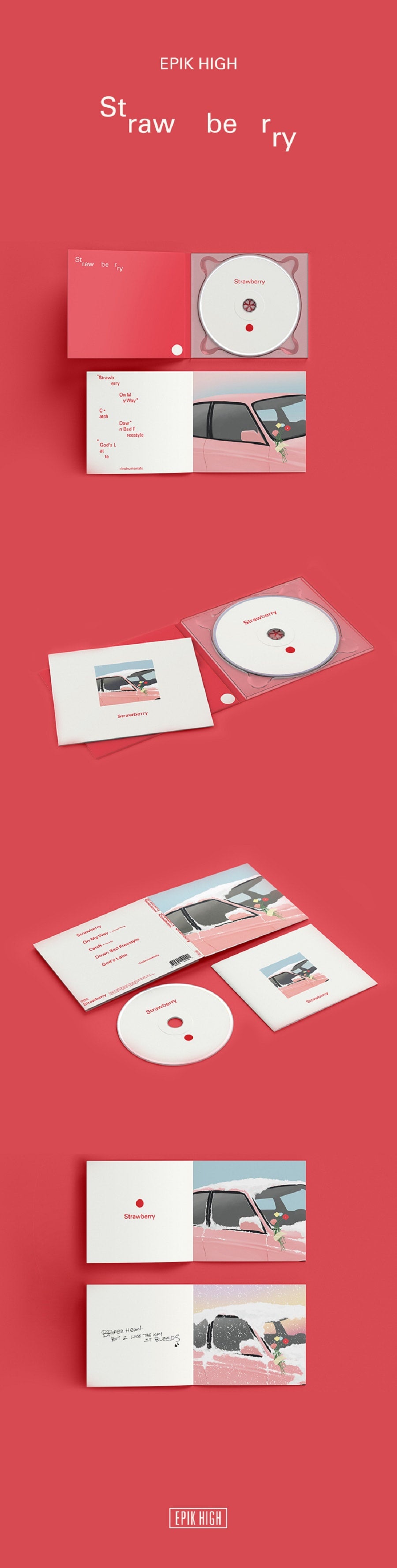 EPIK HIGH - Strawberry (3rd Mini Album)