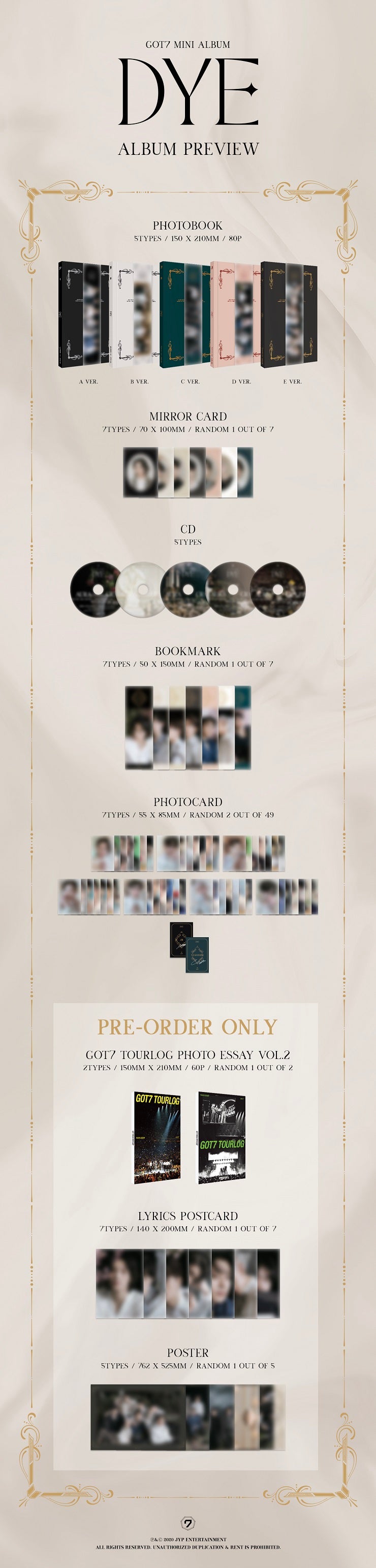 GOT7 - DYE