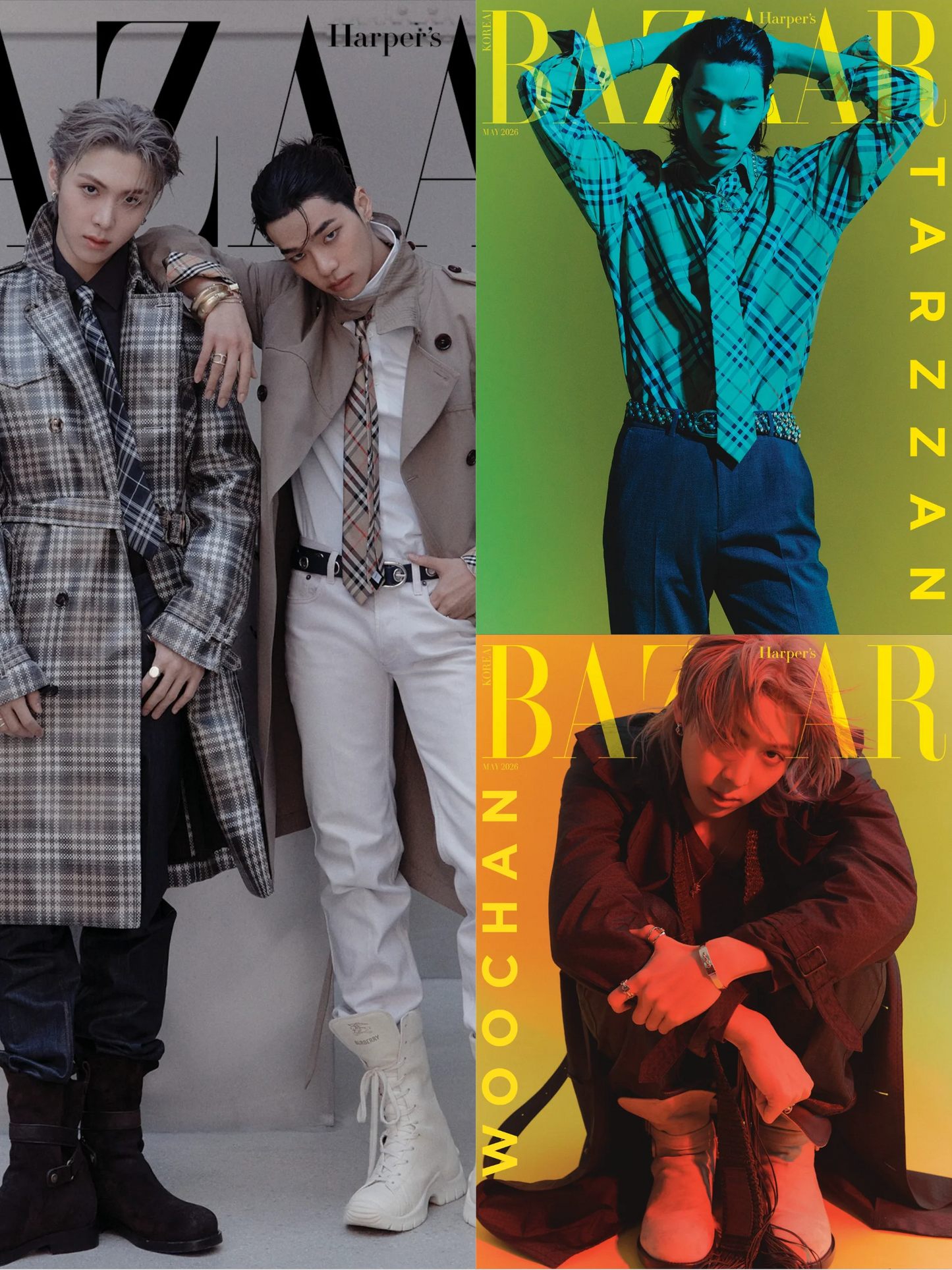*PRE-ORDER* ALLDAY PROJECT TARZZAN & WOOCHAN - Harper's Bazaar Korea Magazine May 2026