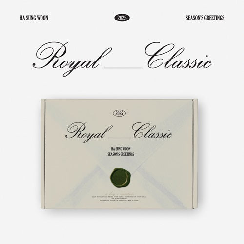 *PRE-ORDER* HA SUNG WOON - 2025 Season's Greetings 'Royal Classic'
