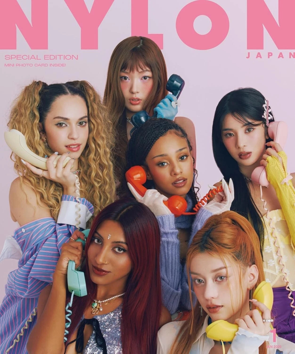 NYLON JAPAN SPECIAL EDITION JANUARY 2025 (Cover: KATSEYE)